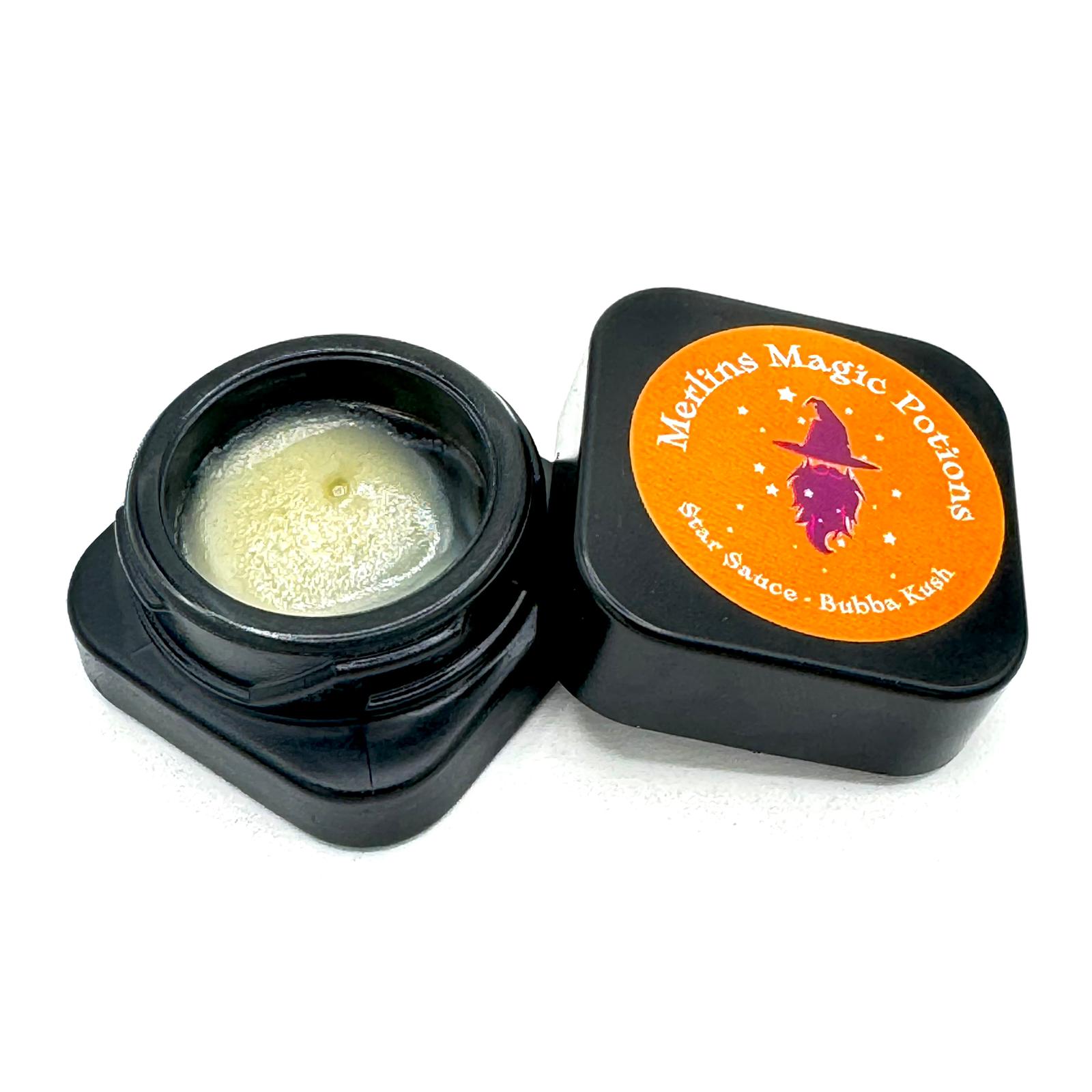 Bubba Kush Star Sauce Thca Star Sauce Bubba Kush In Puck W Lid